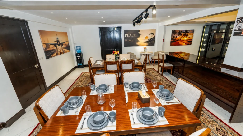 Dining & Lounge — Reserve Residency in Runda, Nairobi